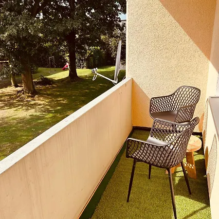 H6 Xl I 90m2 I 6 P I Wasch I Balkon I Apartment *